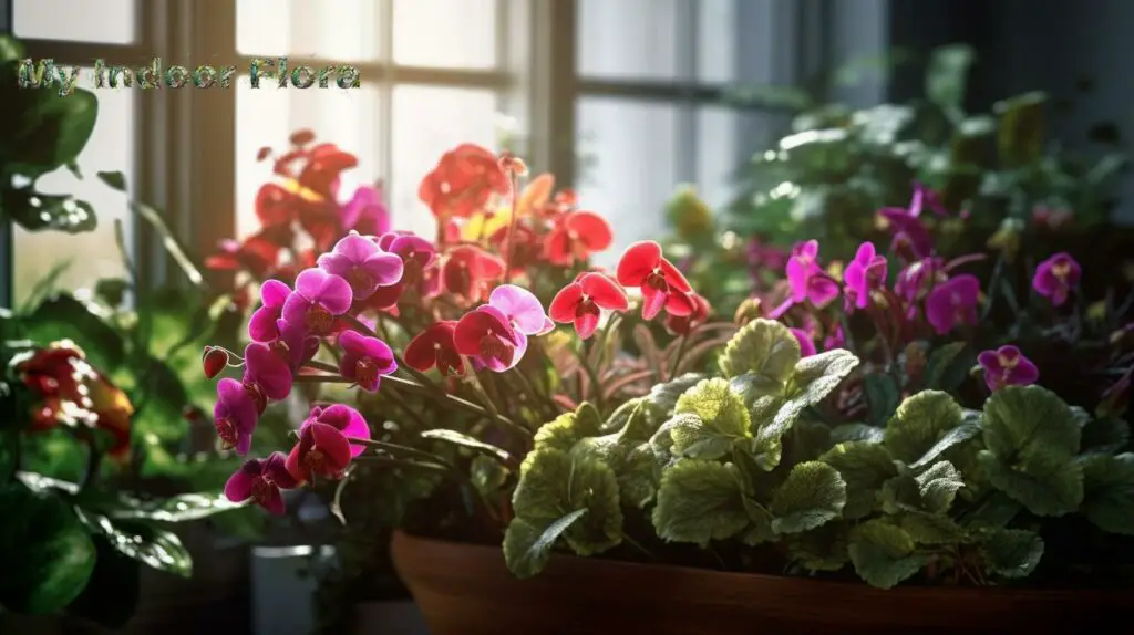 begonias and African violets, are generally more resistant to fungal infections