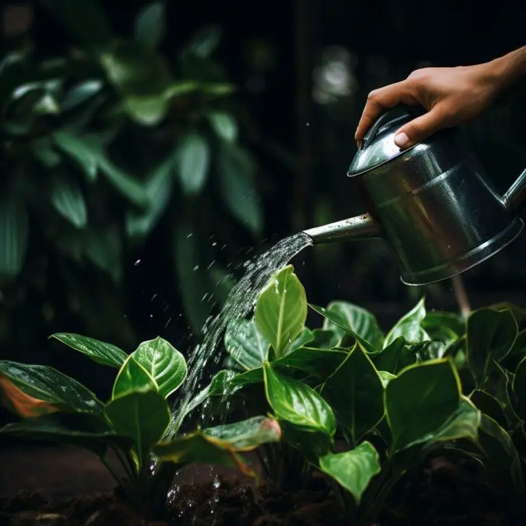 Can You Water Plants At Night?